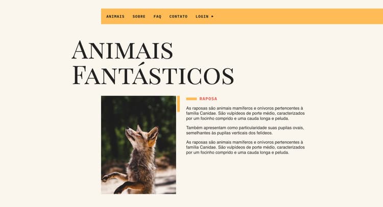 Animais fantásticos